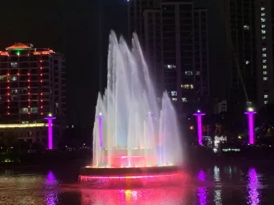 First High-Altitude Fountain in Asia