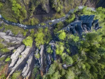 Changbai Mountain Jinjiang Grand Canyon