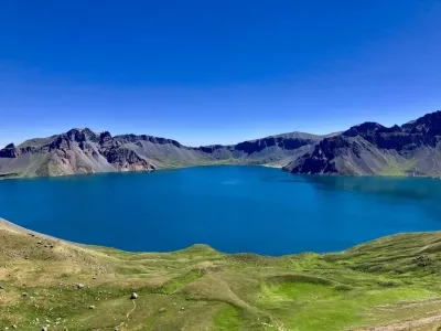 Heaven Lake on Changbai Mountain