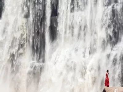 Chishui Danxia Tourist Area • Great Waterfall