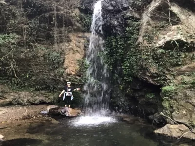 Dagangshan Waterfall