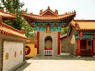 Dong'e ass hide glue Health Culture Park • Dong'e Yaowang Mountain