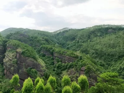 Yanxia Mountain Scenic Area in Guangxi