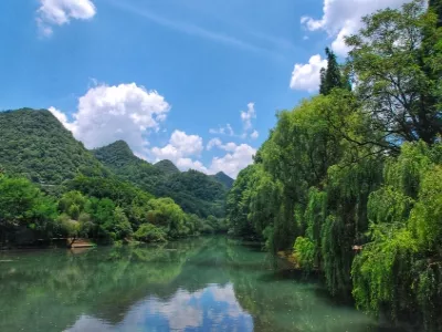National urban wetland park of Huaxi,Guiyang