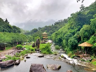 Jiexi Huangmanzhai Waterfall Group