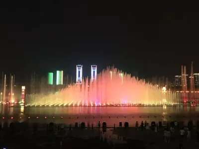 Kangbashi Fountain Square