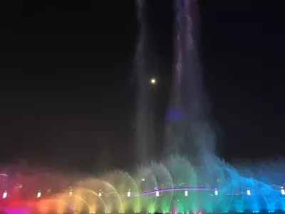 Nanchang Autumn Water Square Music Fountain