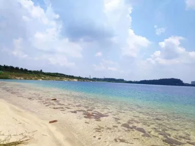 Open pit mining ecological park