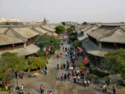 The ancient city of Qingzhou
