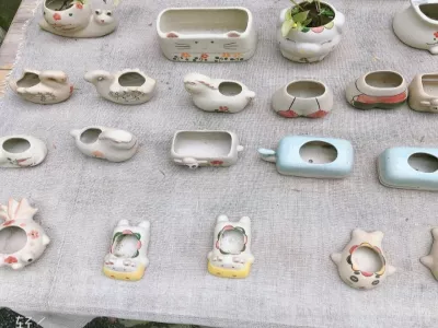 Sculpture Porcelain Factory Mingqing Garden