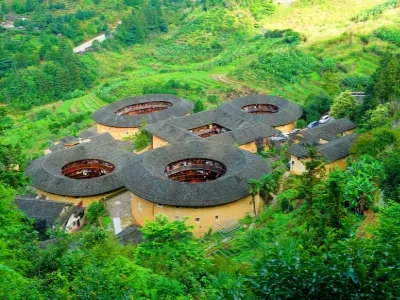 Tianluokeng tulou cluster 