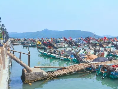 Typhoon Shelter Fish Port