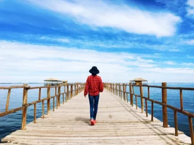 Wuliangsu Sea Scenic Area