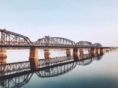 The Yalu River Broken Bridge