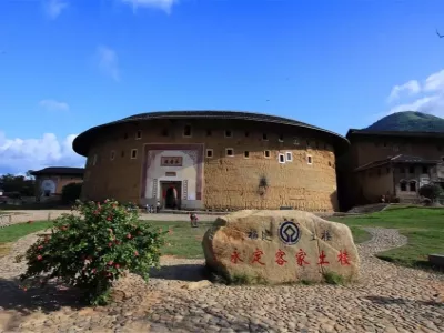 The Earthen Building in Fujian Province Yongding Scenic Spot