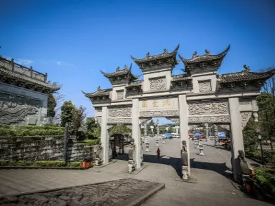 Yuanjue Cave Cliff Statue Scenic Area