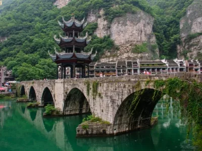 Zhenyuan Ancient City - Zhusheng Bridge